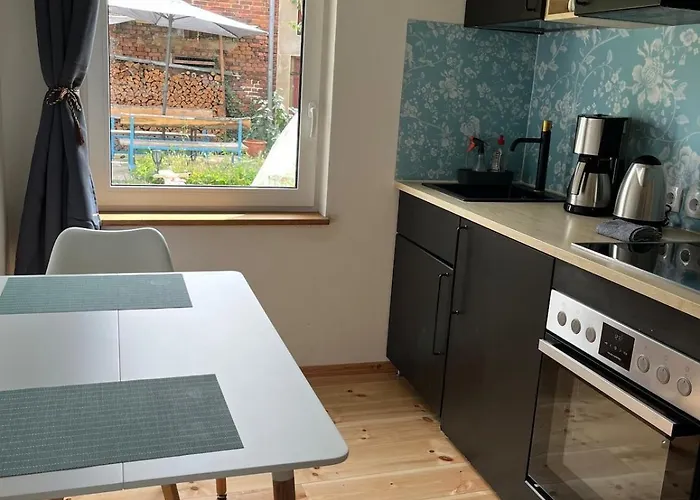 公寓 Rosa,s Garten Schlieben